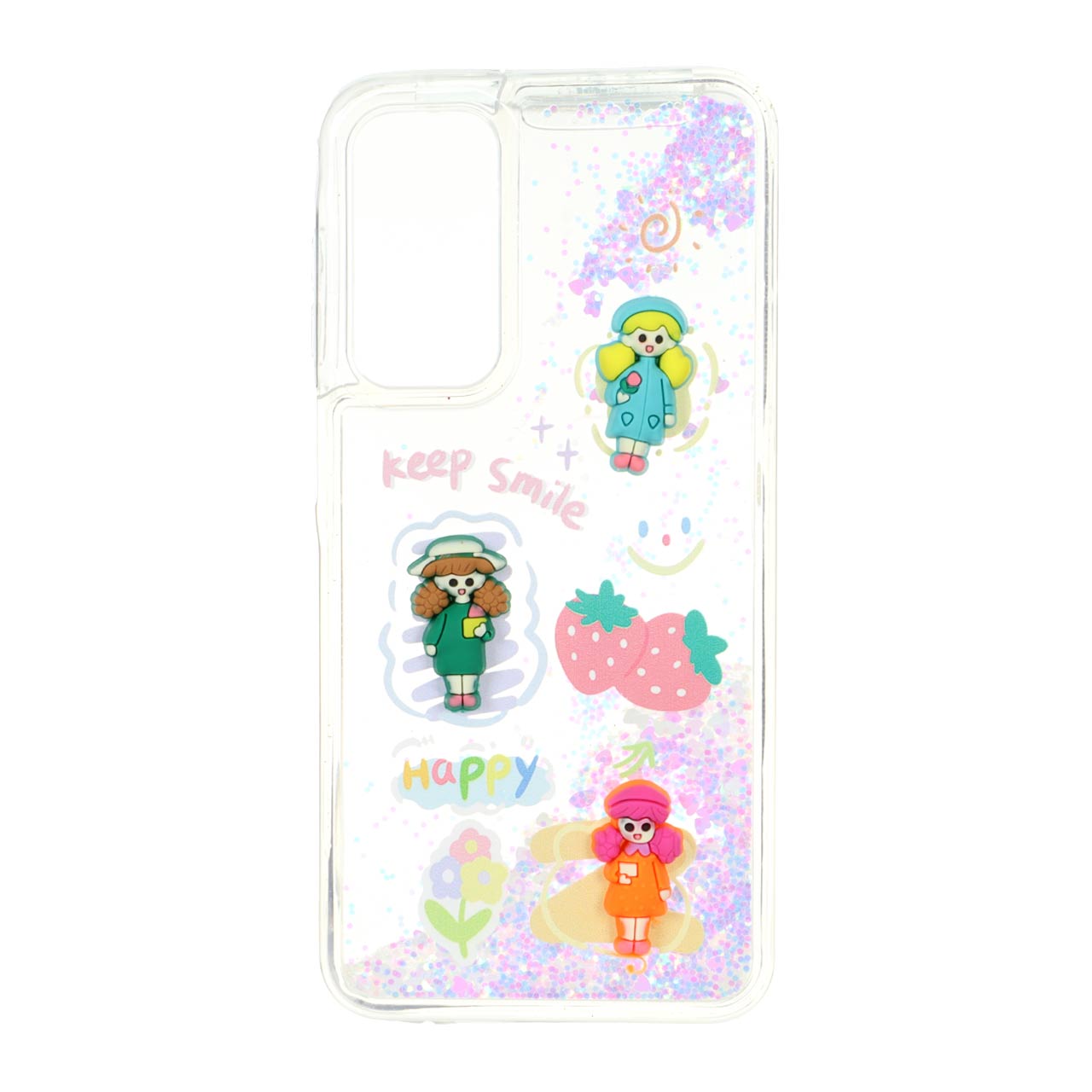 1547772 قاب شفاف دور ژله ای آکواریومی عروسک برجسته Samsung Galaxy A16 - طرح 1544 - تصویر 1