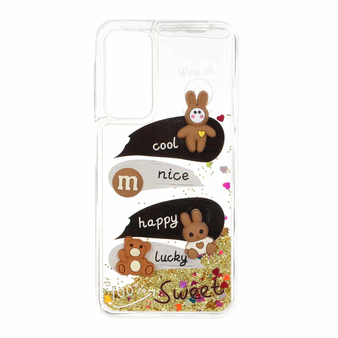 1547784 قاب شفاف دور ژله ای آکواریومی عروسک برجسته Samsung Galaxy A16 - طرح 1550 - تصویر 1