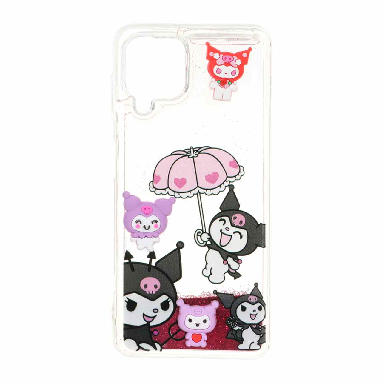 1547812 قاب شفاف دور ژله ای آکواریومی عروسک برجسته Samsung Galaxy A22 4G / M32 4G / F22 - طرح 1564 - تصویر 1