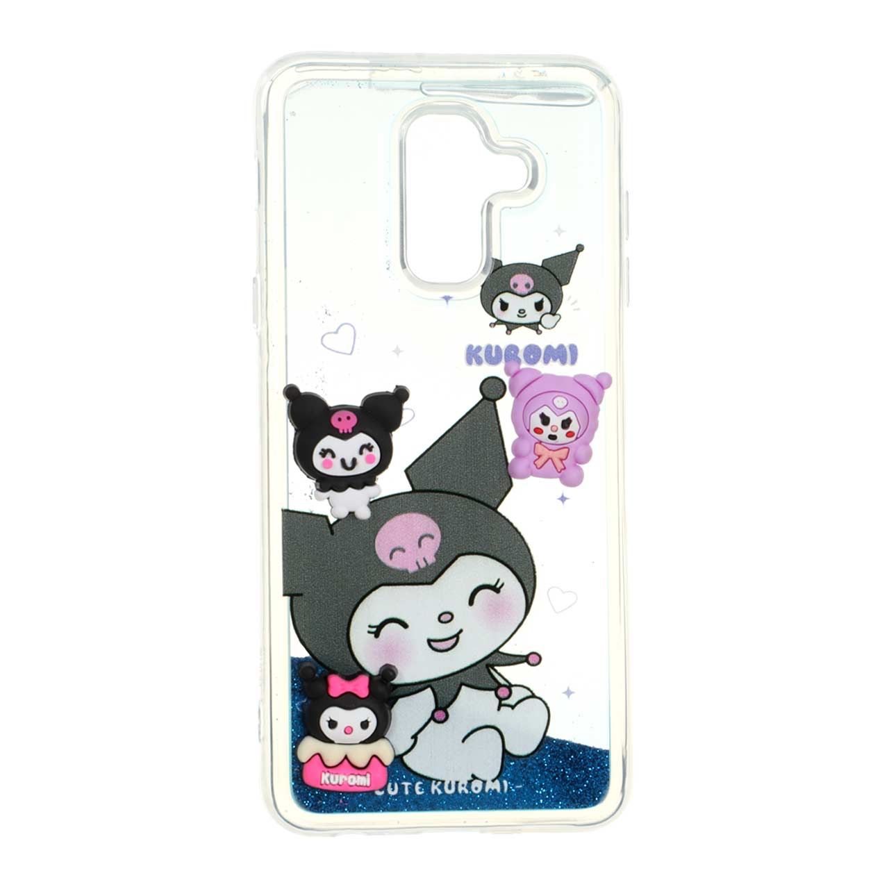 1547874 قاب شفاف دور ژله ای آکواریومی عروسک برجسته Samsung Galaxy A6 Plus - طرح 1595 - تصویر 1