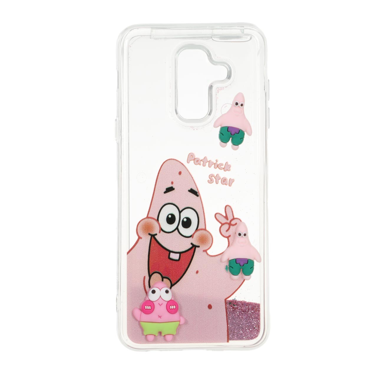 1547886 قاب شفاف دور ژله ای آکواریومی عروسک برجسته Samsung Galaxy A6 Plus - طرح 1601 - تصویر 1