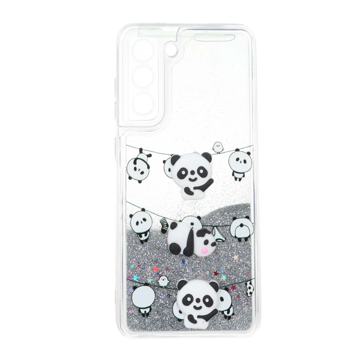 1547938 قاب شفاف دور ژله ای آکواریومی عروسک برجسته Samsung Galaxy S21 FE - طرح 1627 - تصویر 1