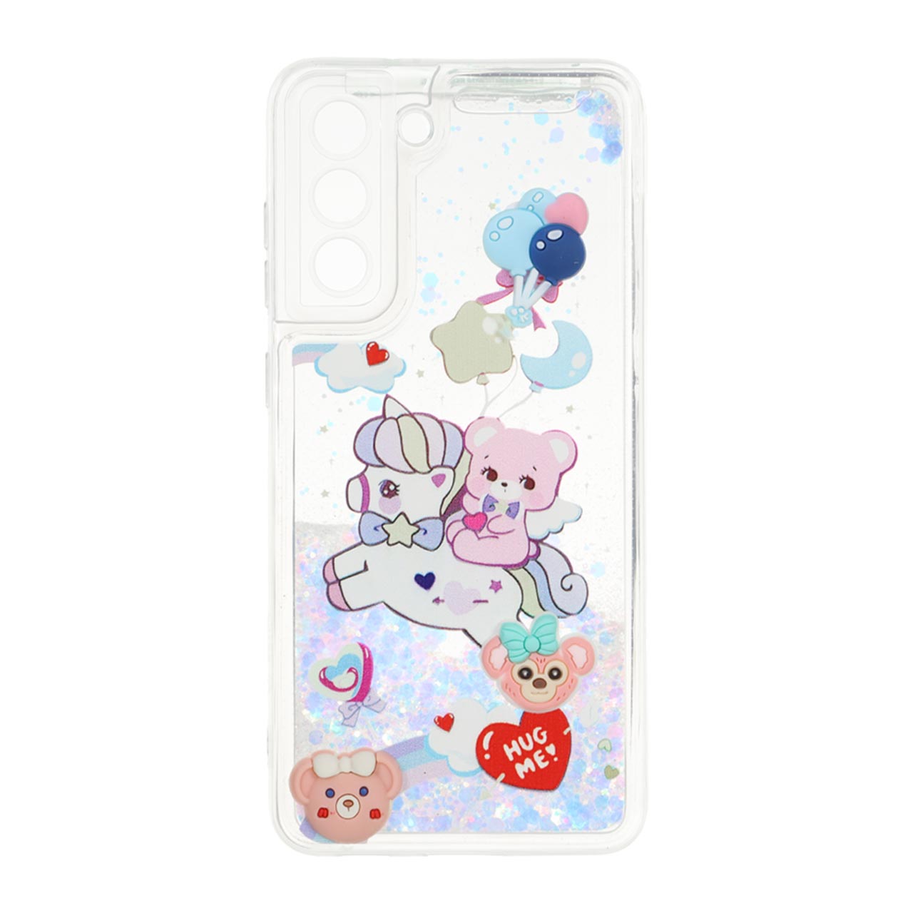 1547942 قاب شفاف دور ژله ای آکواریومی عروسک برجسته Samsung Galaxy S21 FE - طرح 1629 - تصویر 1