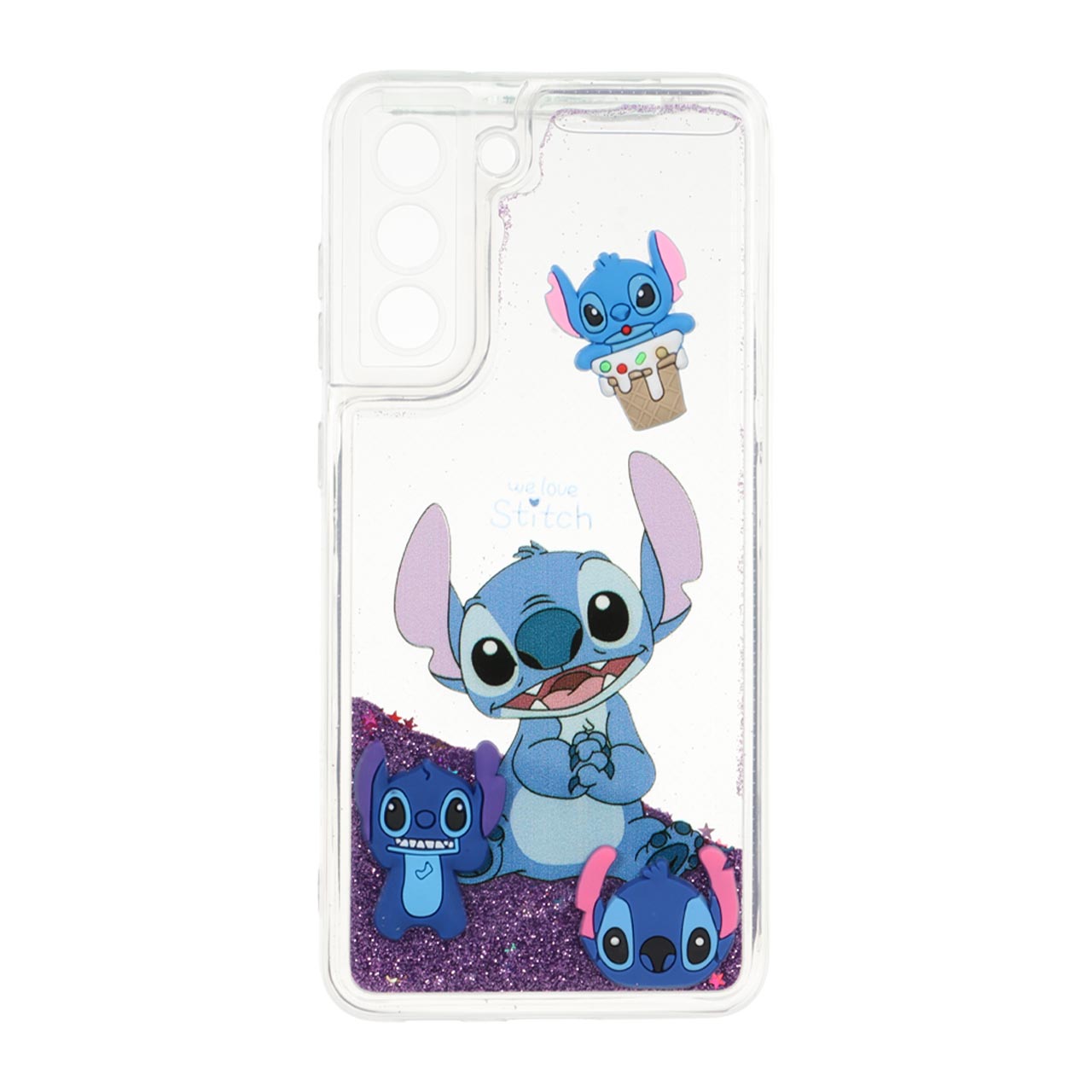 1547944 قاب شفاف دور ژله ای آکواریومی عروسک برجسته Samsung Galaxy S21 FE - طرح 1630 - تصویر 1