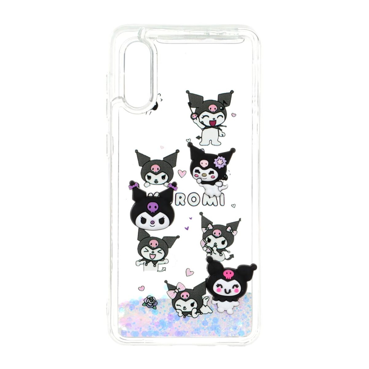 قاب شفاف دور ژله ای آکواریومی عروسک برجسته Samsung Galaxy A02 / M02 - طرح 1649 - تصویر 1