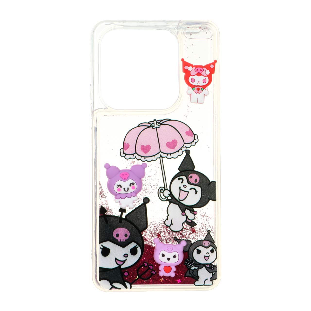 1548082 قاب شفاف دور ژله ای آکواریومی عروسک برجسته Xiaomi Redmi Note 14 4G - طرح 1699 - تصویر 1