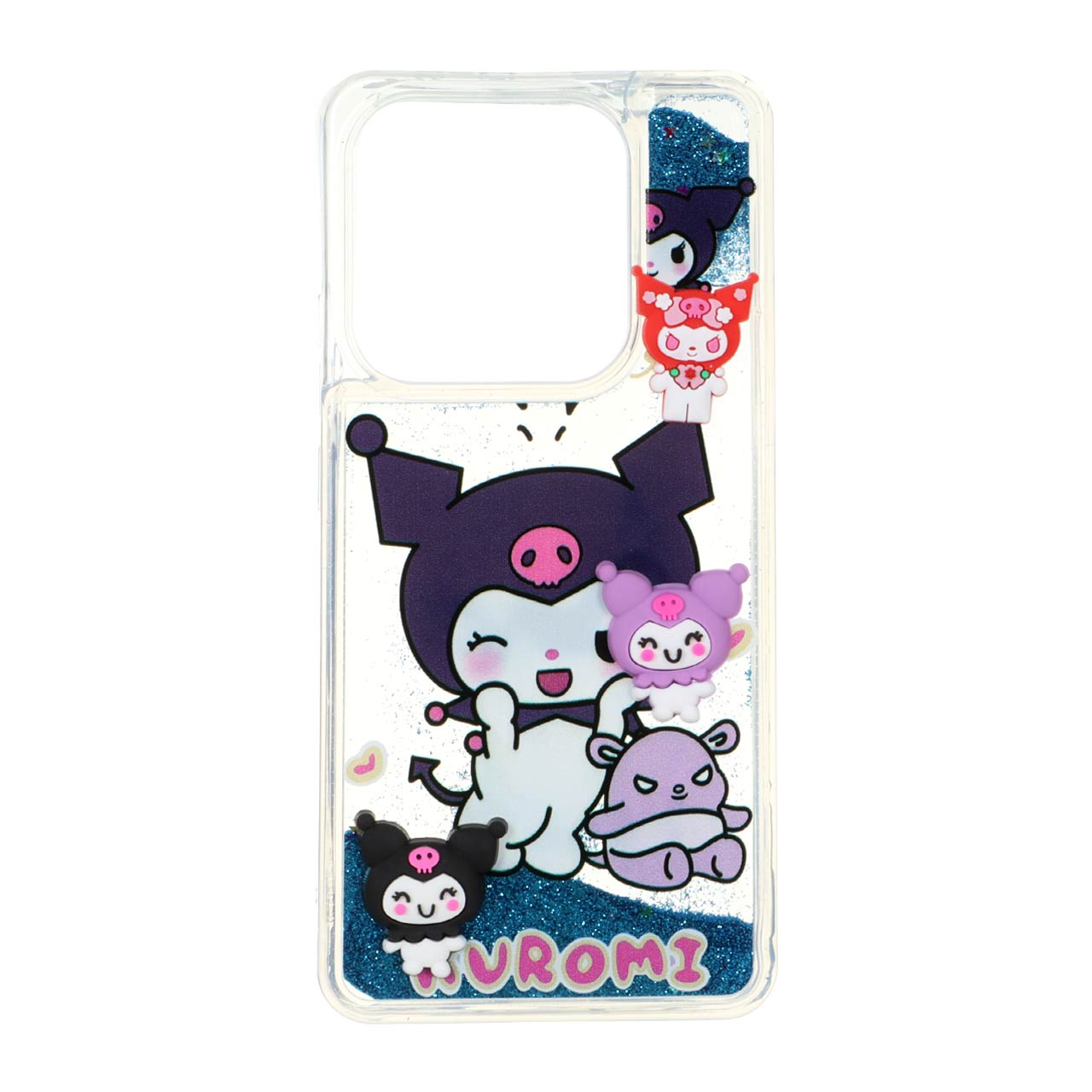 1548104 قاب شفاف دور ژله ای آکواریومی عروسک برجسته Xiaomi Redmi Note 14 4G - طرح 1710 - تصویر 1