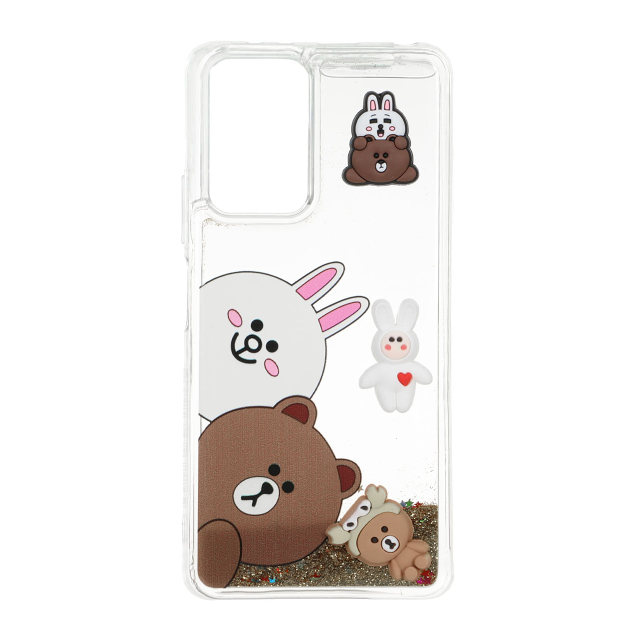 1548114 قاب شفاف دور ژله ای آکواریومی عروسک برجسته Xiaomi Redmi Note 10 Pro 4G / Redmi Note 10 Pro Max - طرح 1715 - تصویر 1