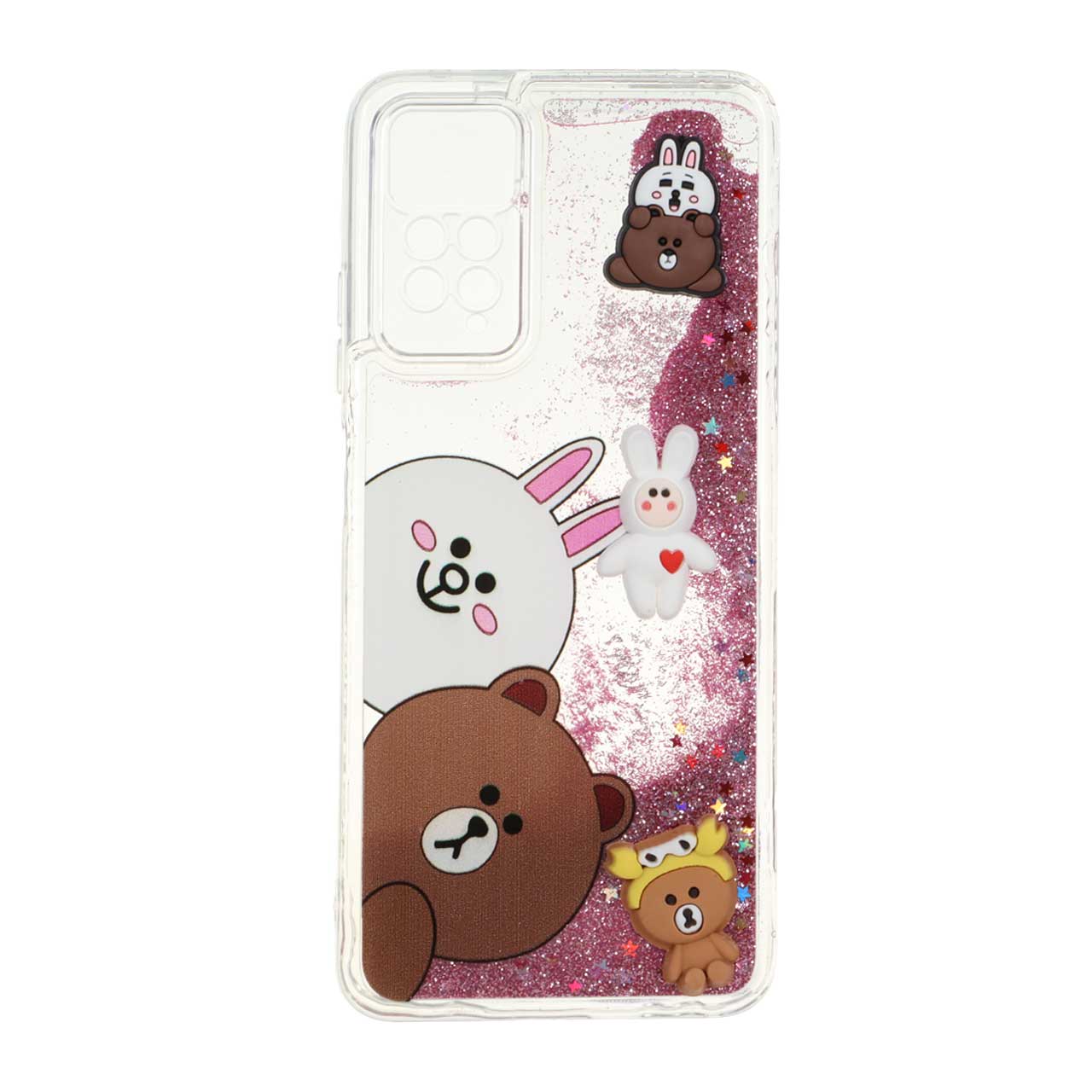 1548916 قاب شفاف دور ژله ای آکواریومی عروسک برجسته Xiaomi Redmi Note 12 Pro 4G / Redmi Note 11 Pro - طرح 2115 - تصویر 1