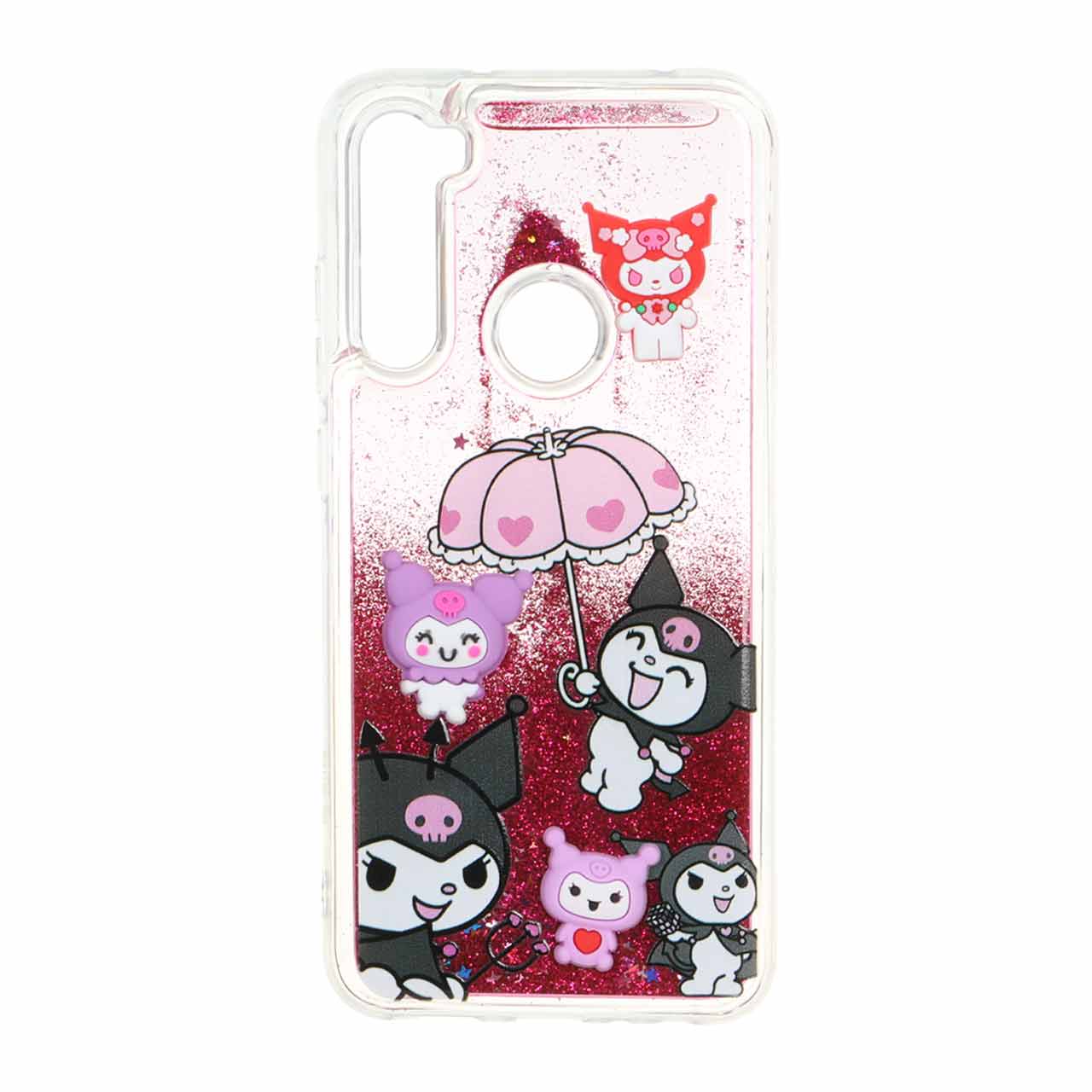 1548988 قاب شفاف دور ژله ای آکواریومی عروسک برجسته Xiaomi Redmi Note 8 - طرح 2151 - تصویر 1