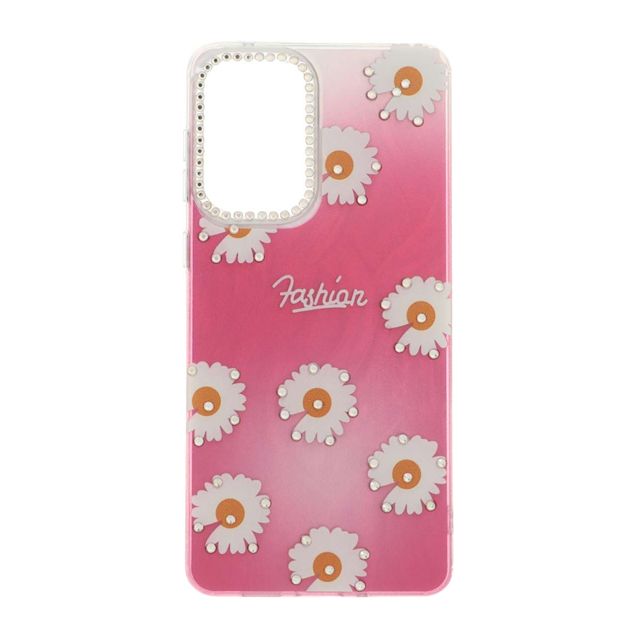 1549520 قاب اطلسی نگین دار دور ژله ای Samsung Galaxy A73 - طرح 131 - تصویر 1