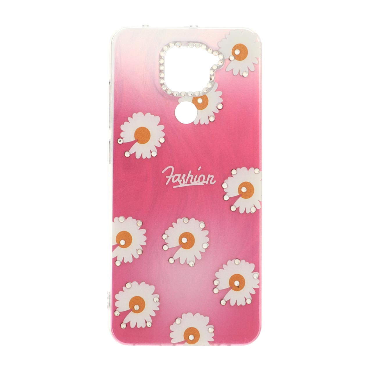 1549556 قاب اطلسی نگین دار دور ژله ای Xiaomi Redmi Note 9 / Redmi 10X 5G / Redmi 10X Pro 5G - طرح 149 - تصویر 1