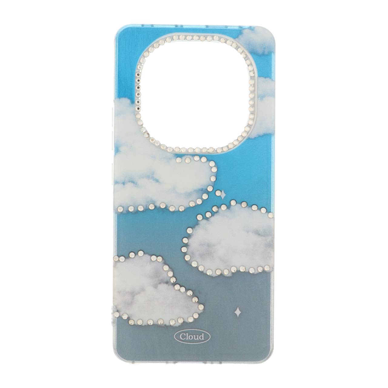 1549670 قاب اطلسی نگین دار دور ژله ای Xiaomi Redmi Note 14 Pro 4G - طرح 206 - تصویر 1