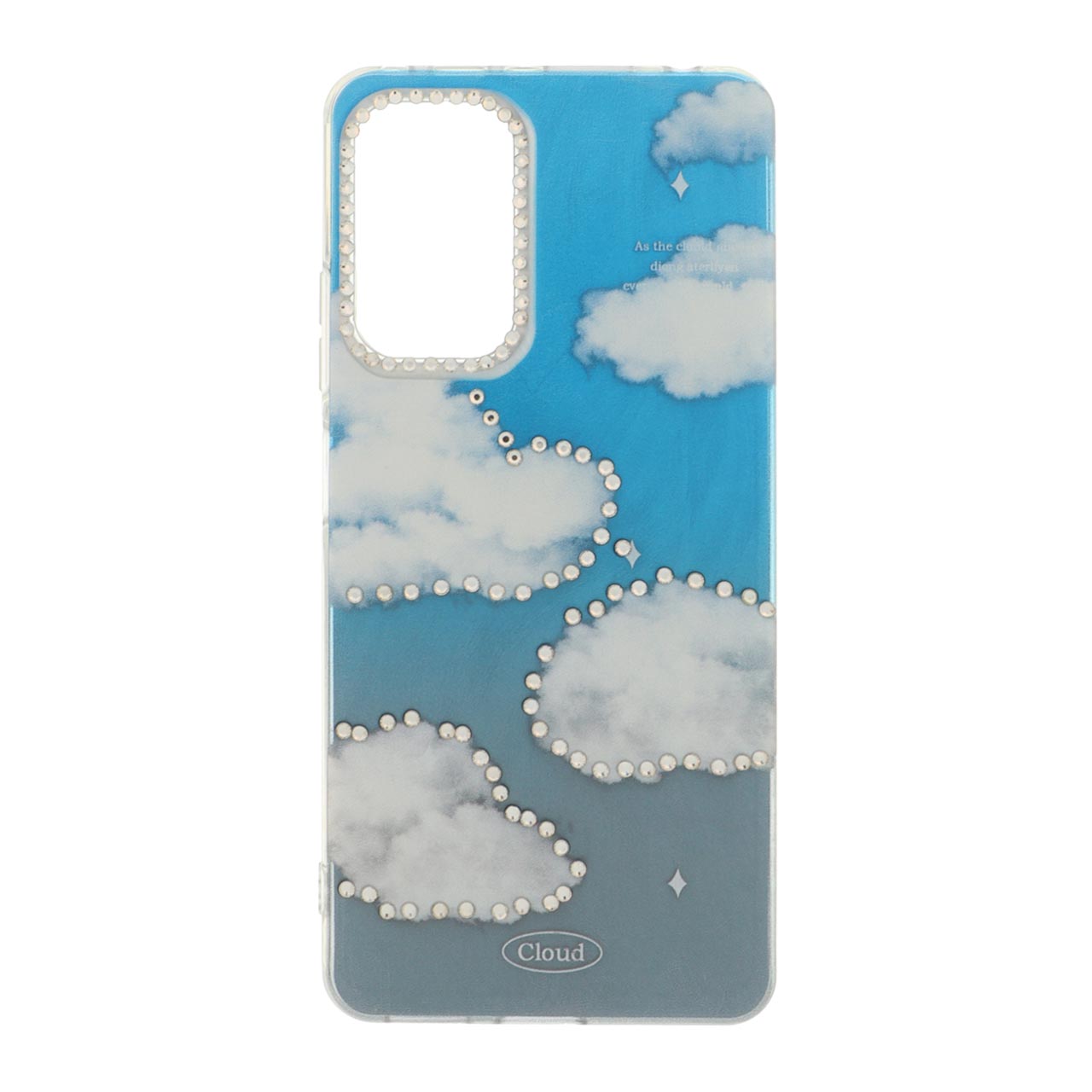1550100 قاب اطلسی نگین دار دور ژله ای Xiaomi Redmi Note 12 Pro 4G / Redmi Note 11 Pro - طرح 421 - تصویر 1