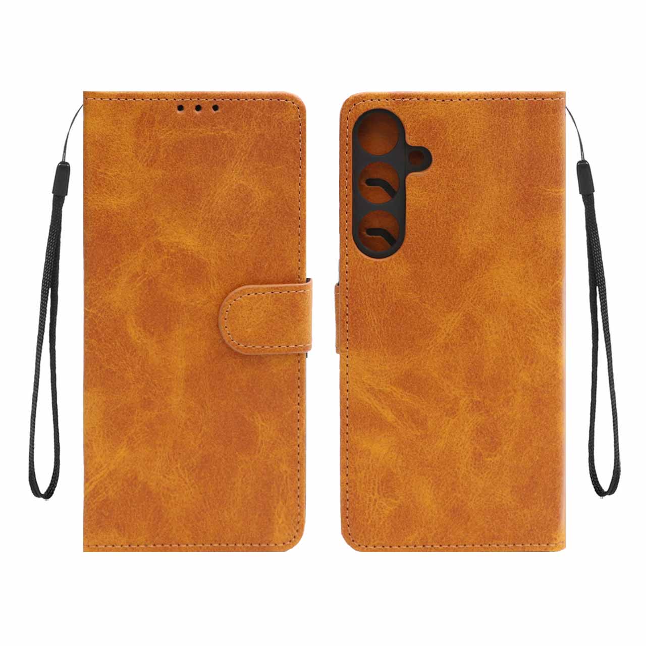 1550696 کیف موبایل مگنتی درجه یک MNC مدل Samsung Galaxy S25 Plus - عسلی - تصویر 1