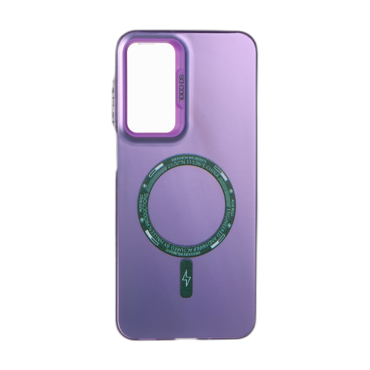 1550774 قاب So Cool طرح مگ سیف Samsung Galaxy A16 - بنفش - تصویر 1