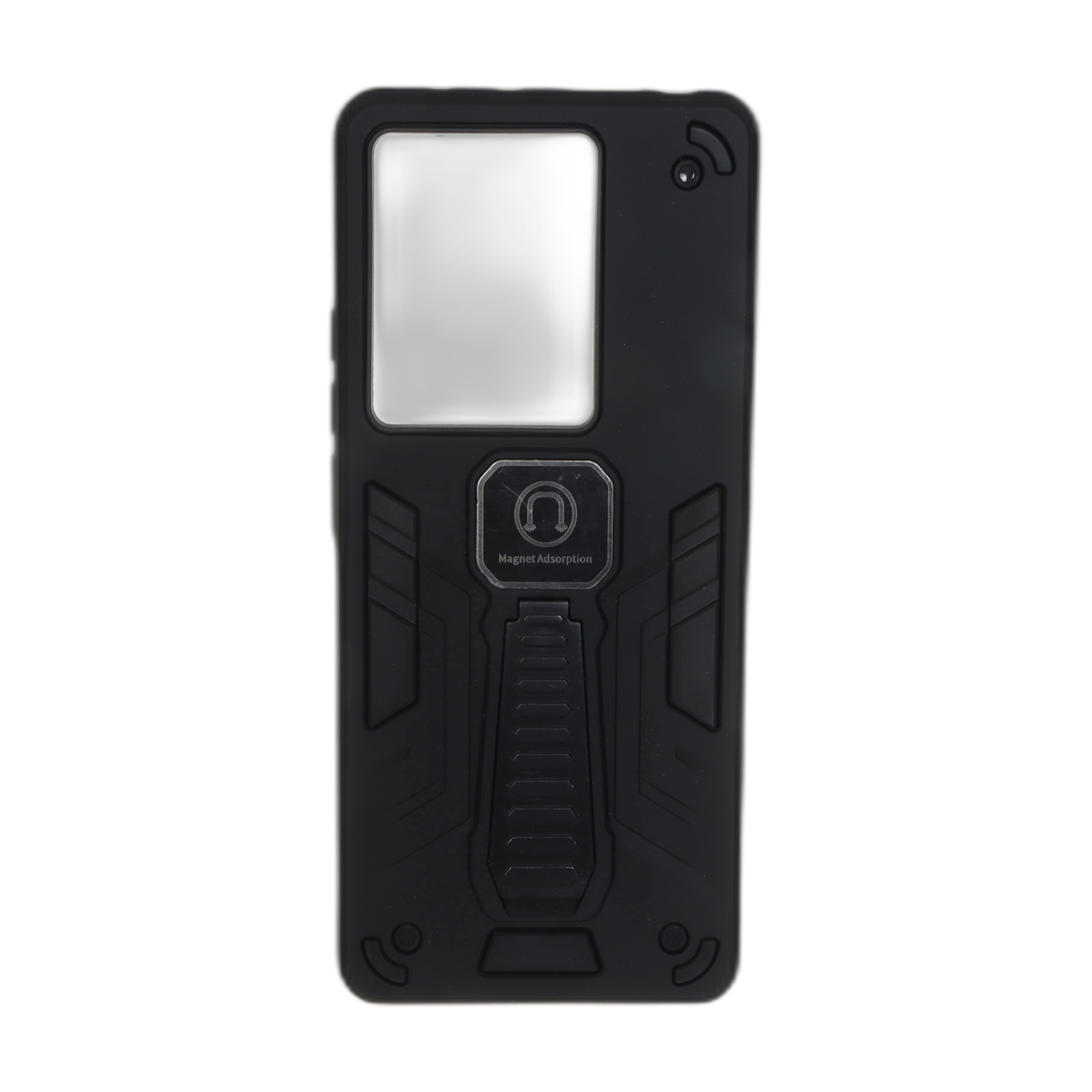 1551084 قاب بتمن استندشو Xiaomi Redmi Note 14S / Note 13 Pro 4G / Poco M6 Pro 4G - مشکی - تصویر 1