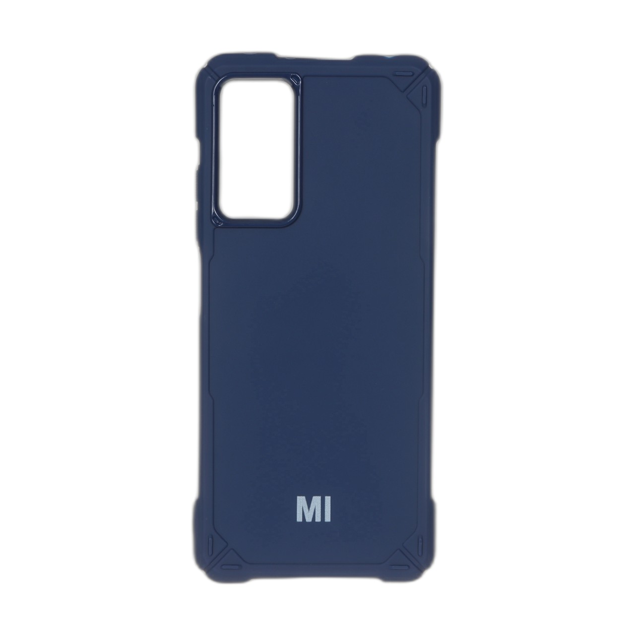 1551332 قاب ایربگ دار دور لنز براق لوگودار Xiaomi Redmi Note 12 Pro 4G / Redmi Note 11 Pro - سرمه ای - تصویر 1