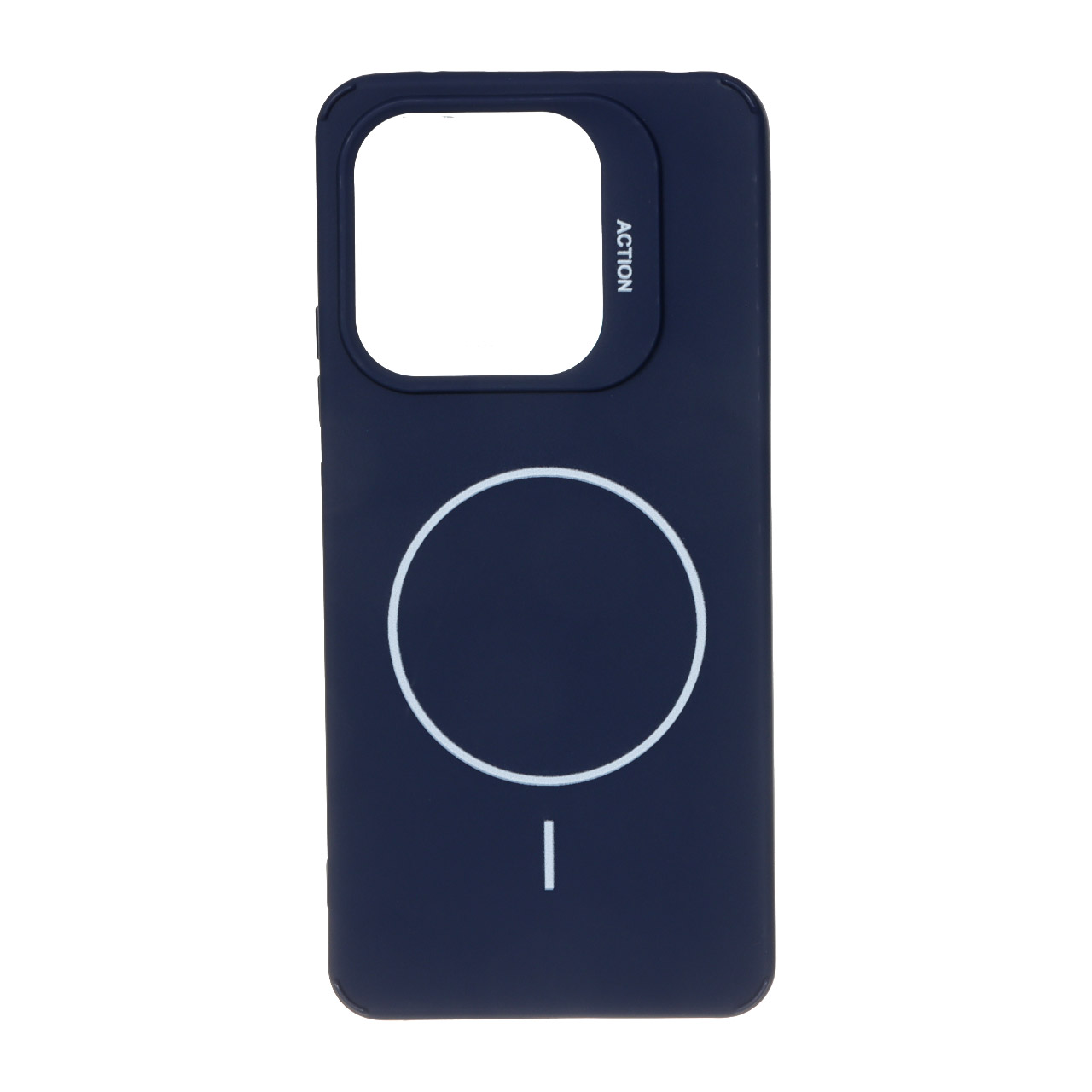 1551484 قاب Action طرح مگ سیف Xiaomi Redmi Note 14 4G - سرمه ای - تصویر 1