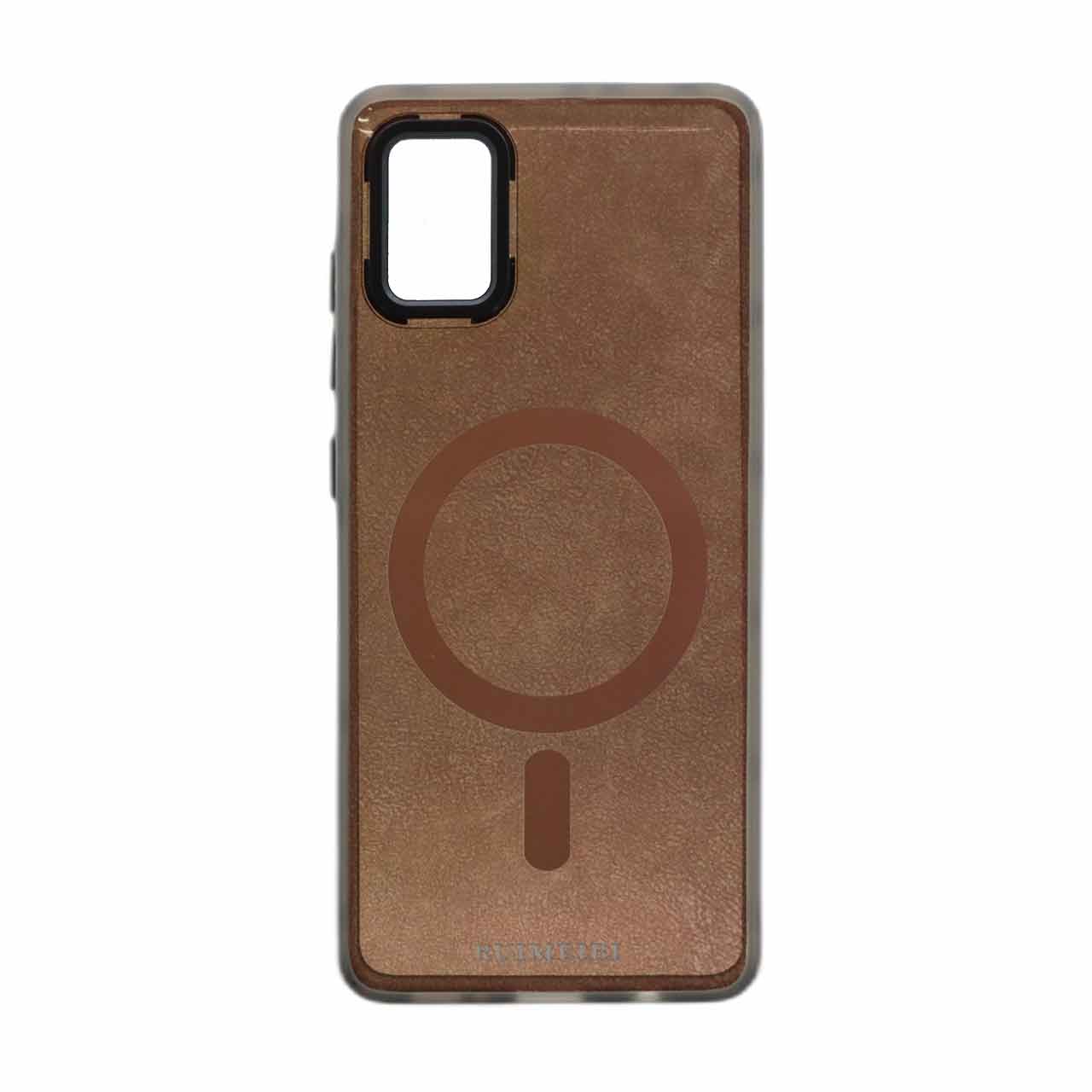 1552502 قاب Ruimeibi طرح مگ سیف Samsung Galaxy A51 / M40s - قهوه ای تیره - تصویر 1