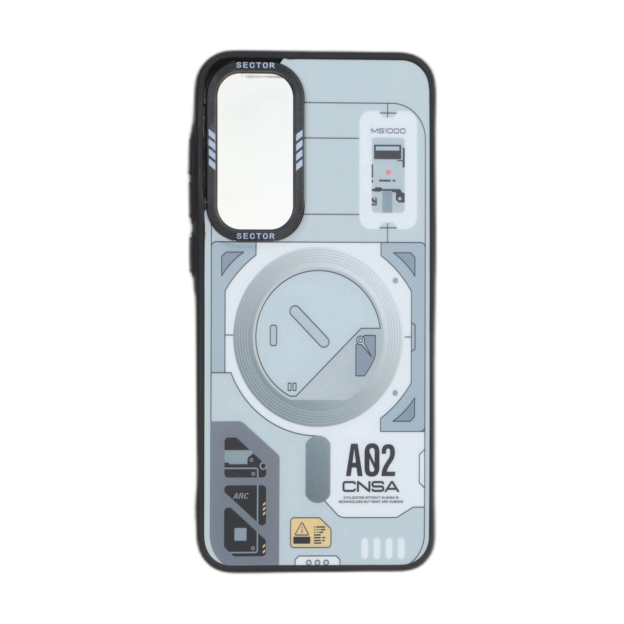 1553448 قاب Sector طرح مگ سیف Samsung Galaxy A35 - کد 80 - تصویر 1