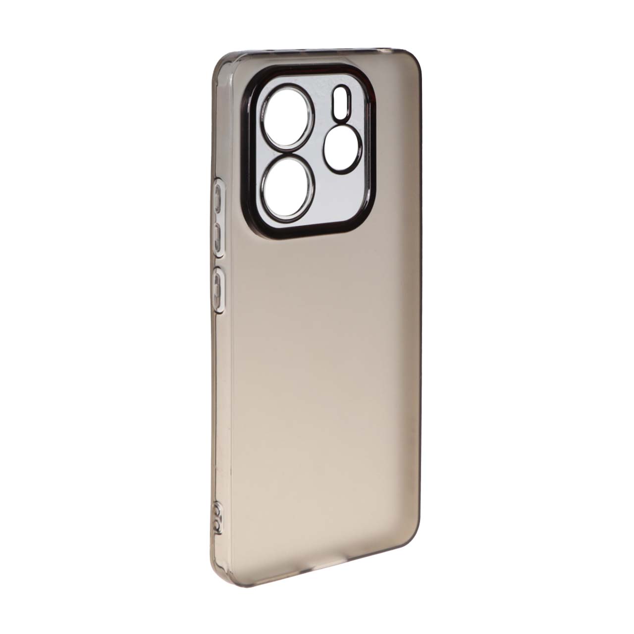 1553512 قاب Life Time مات طرح محافظ لنزدار Xiaomi Redmi Note 14 4G - دودی - تصویر 1