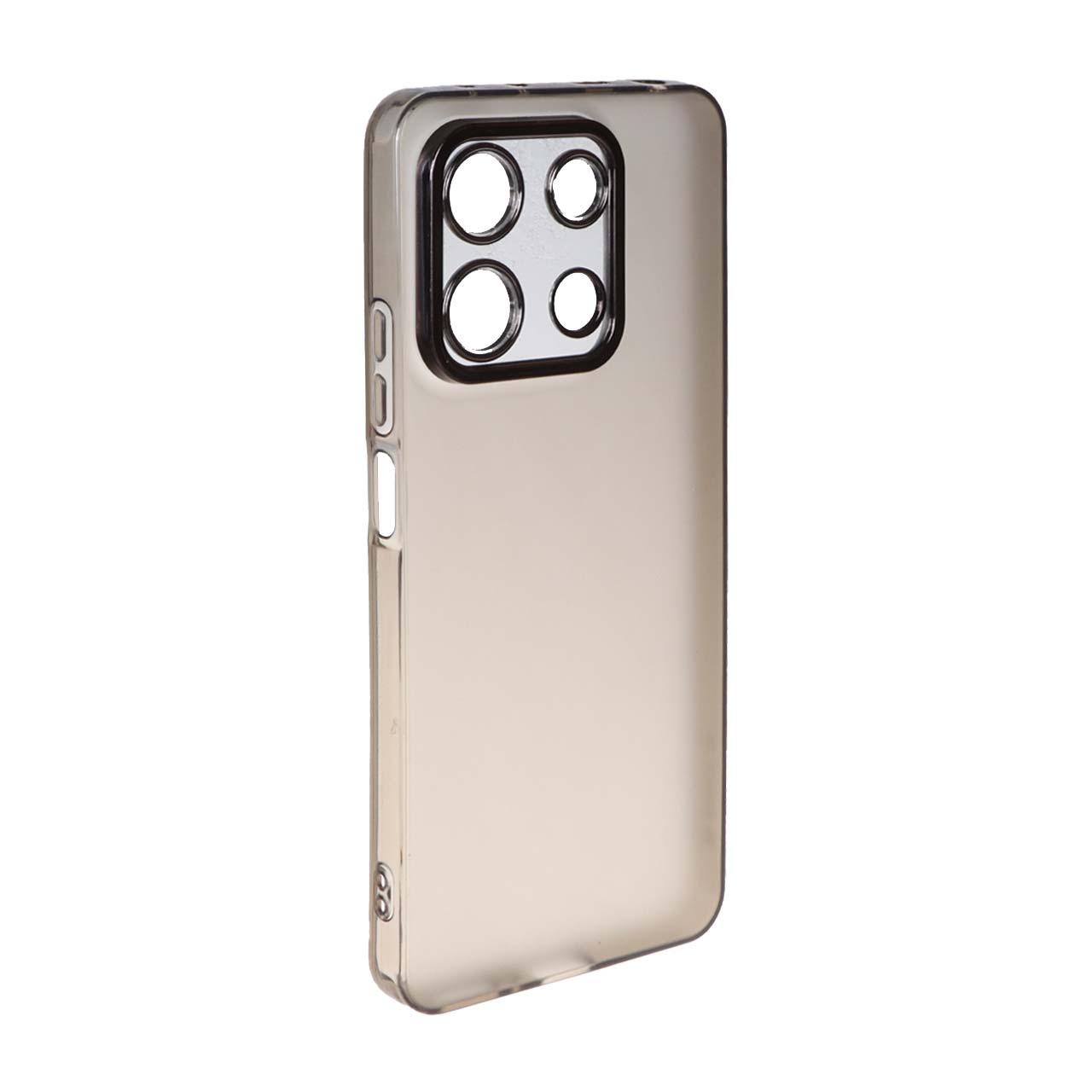 1553528 قاب Life Time مات طرح محافظ لنزدار Xiaomi Redmi Note 13 4G - دودی - تصویر 1