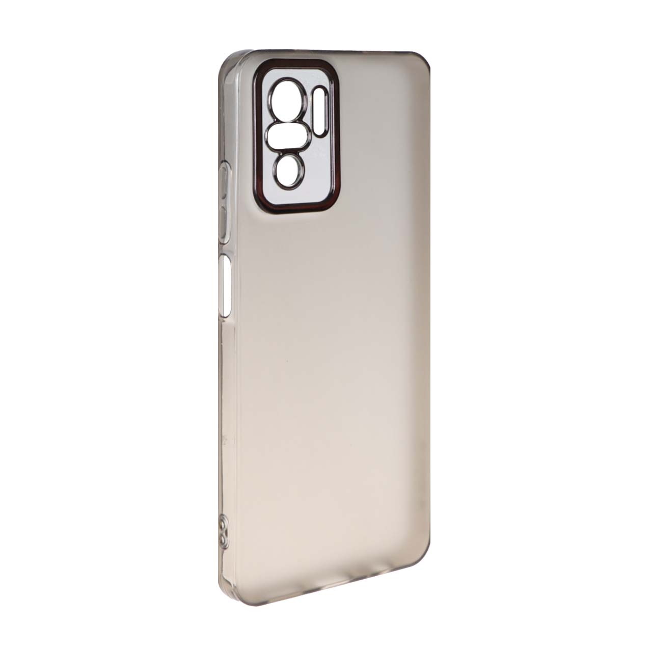 1553576 قاب Life Time مات طرح محافظ لنزدار Xiaomi Redmi Note 10 4G / Redmi Note 10S / Poco M5S - دودی - تصویر 1