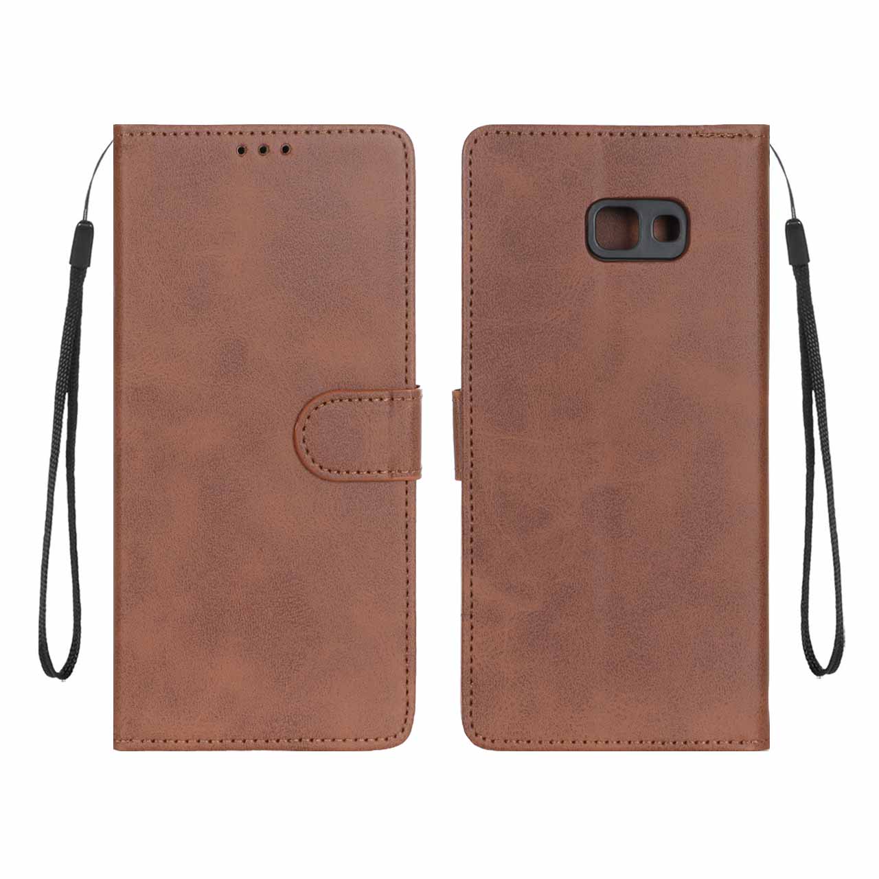 1554210 کیف موبایل مگنتی Samsung Galaxy A720 / A7 (2017) - قهوه ای - تصویر 1