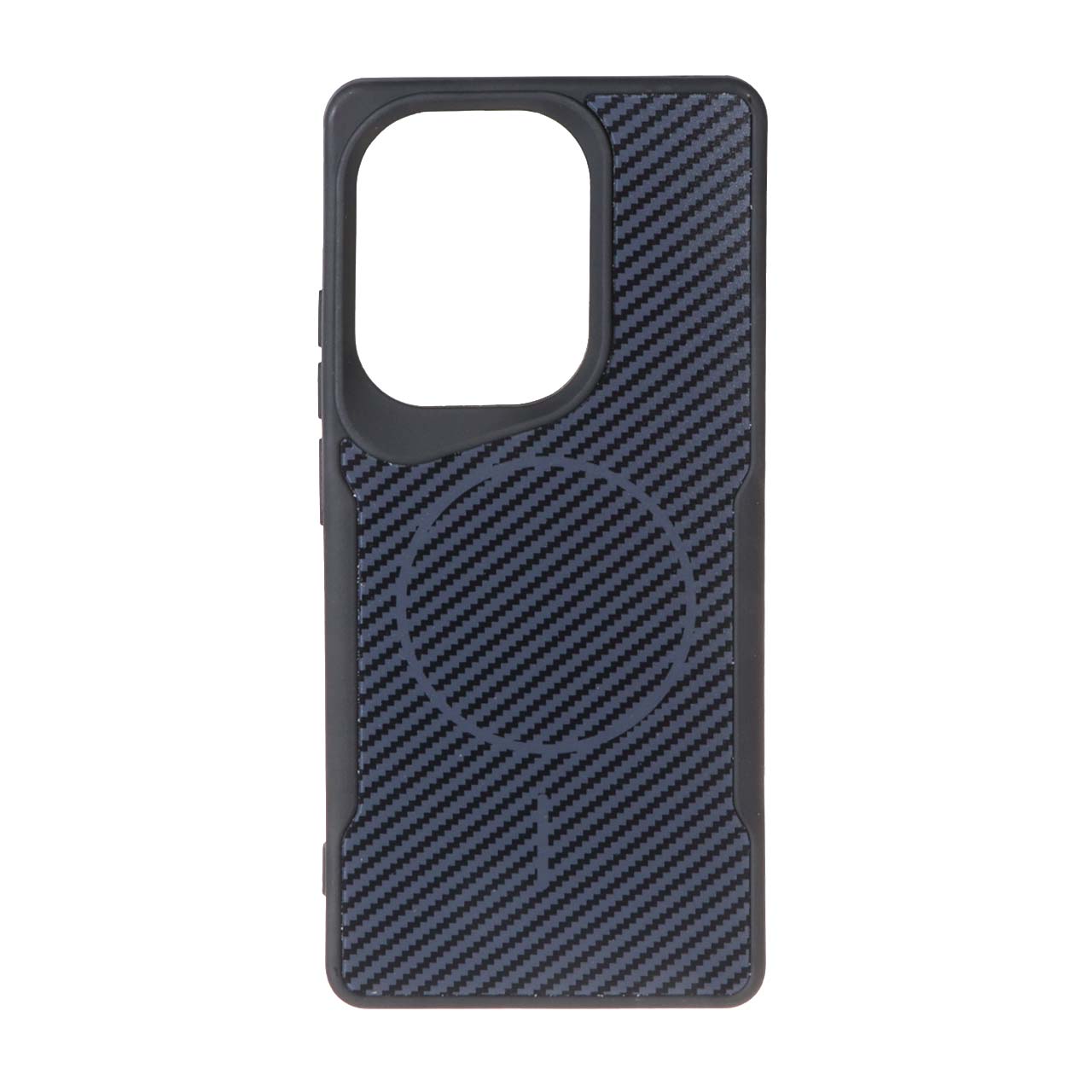 1554234 قاب New Zone هاشور طرح مگ سیف Xiaomi Redmi Note 14S / Note 13 Pro 4G / Poco M6 Pro 4G - مشکی - تصویر 1