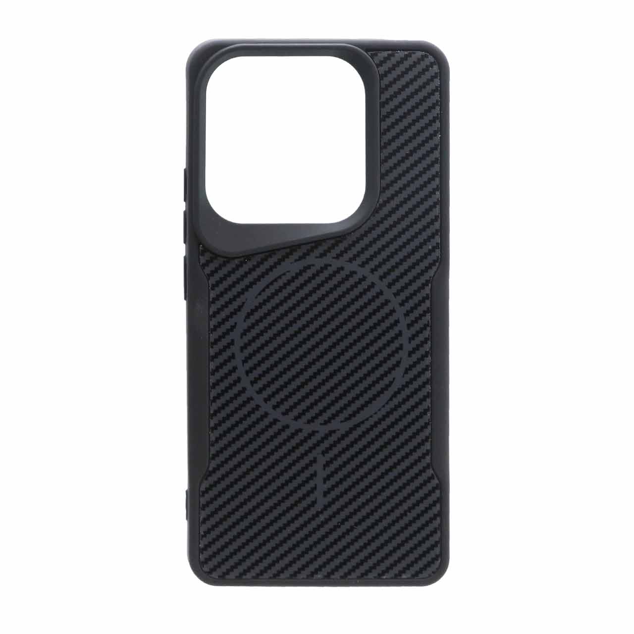 1554240 قاب New Zone هاشور طرح مگ سیف Xiaomi Redmi Note 14 4G - مشکی - تصویر 1