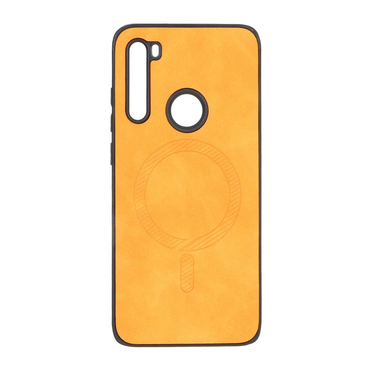 قاب جیر طرح مگ سیف Xiaomi Redmi Note 8 - نارنجی - تصویر 1