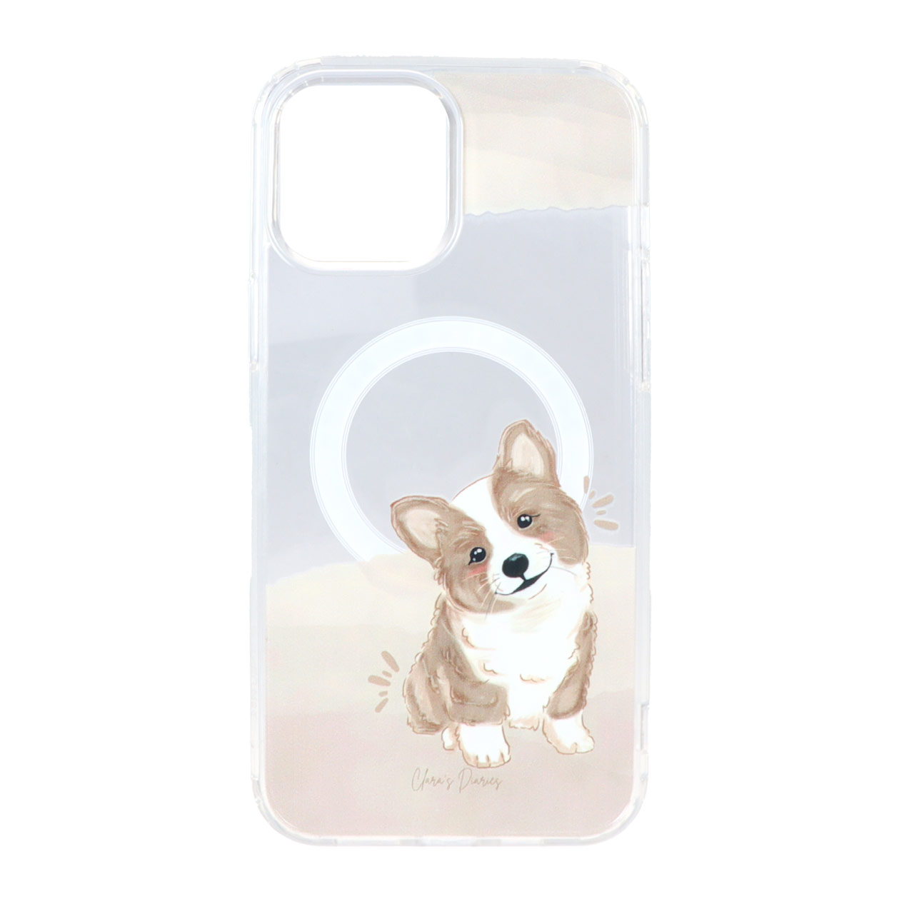 1555096 قاب دور ژله ای MagSafe مینیمال Apple iPhone 12 Pro Max - طرح 466 - تصویر 1