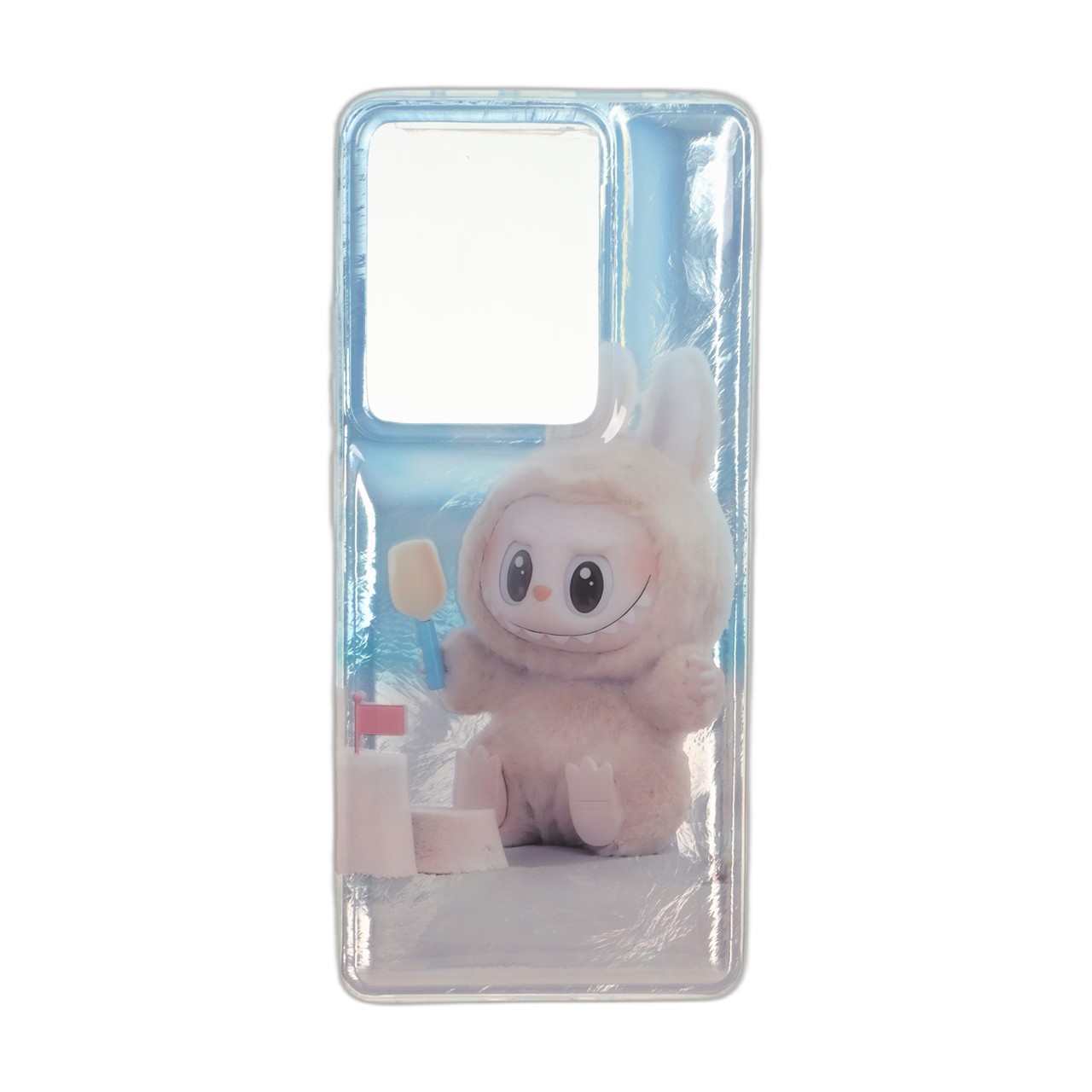 1555366 قاب اطلسی Labubu دور ژله ای Xiaomi Redmi Note 14S / Note 13 Pro 4G / Poco M6 Pro 4G - طرح 6 - تصویر 1