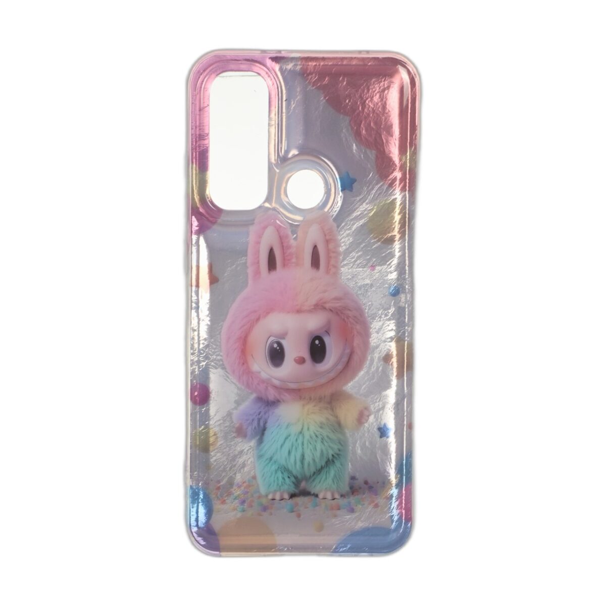 قاب اطلسی Labubu دور ژله ای Xiaomi Redmi Note 8 - طرح 14 - تصویر 1