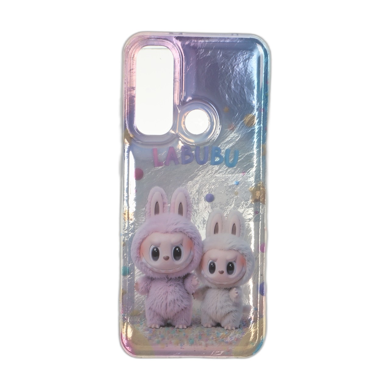 1555390 قاب اطلسی Labubu دور ژله ای Xiaomi Redmi Note 8 - طرح 18 - تصویر 1
