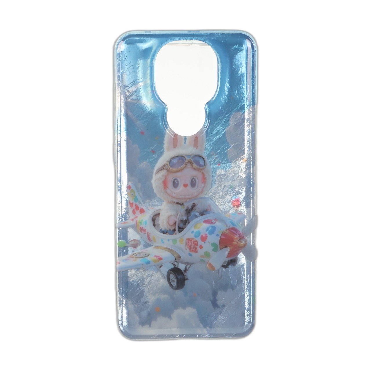 1555464 قاب اطلسی Labubu دور ژله ای Xiaomi Redmi Note 9 / Redmi 10X 5G / Redmi 10X Pro 5G - طرح 55 - تصویر 1