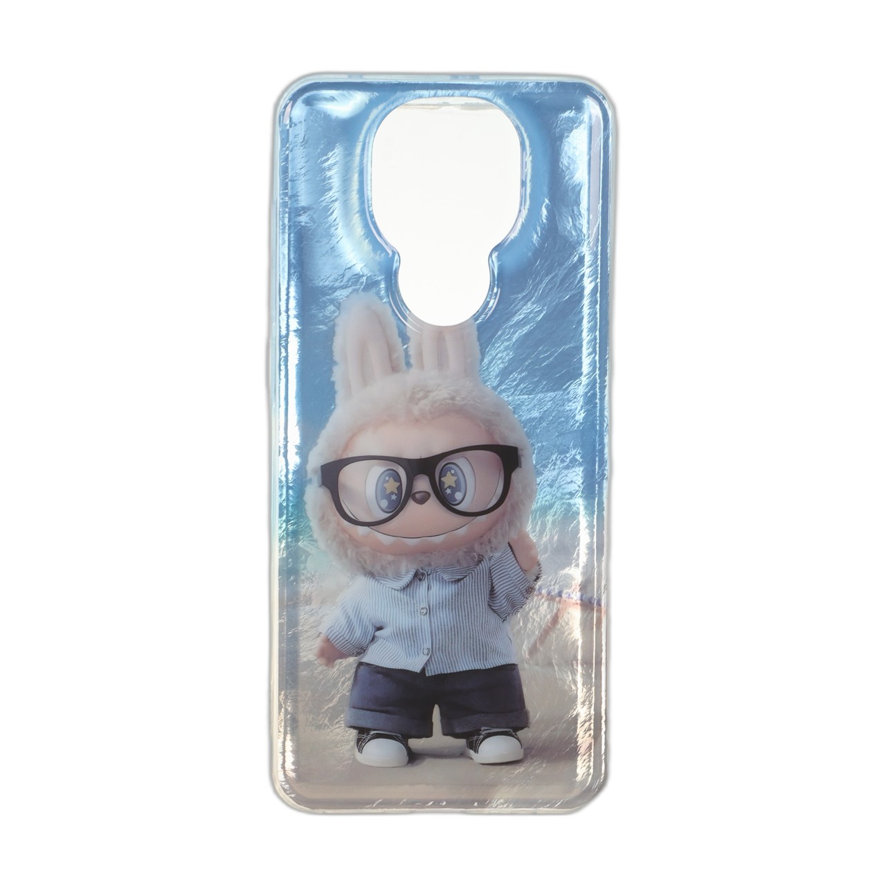 1555466 قاب اطلسی Labubu دور ژله ای Xiaomi Redmi Note 9 / Redmi 10X 5G / Redmi 10X Pro 5G - طرح 56 - تصویر 1