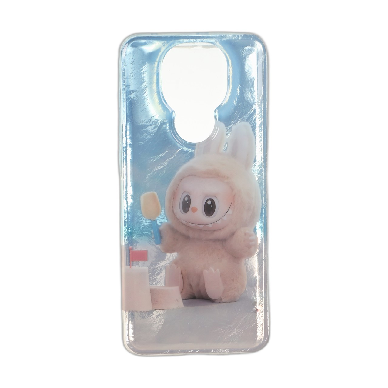 1555472 قاب اطلسی Labubu دور ژله ای Xiaomi Redmi Note 9 / Redmi 10X 5G / Redmi 10X Pro 5G - طرح 59 - تصویر 1