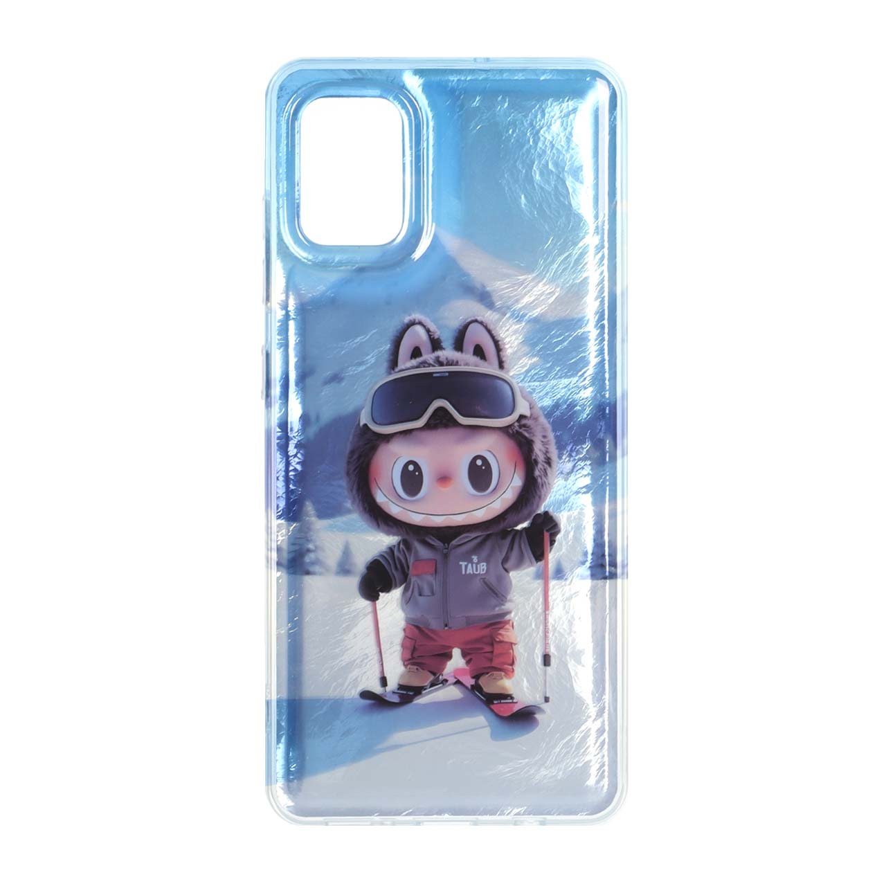 1555562 قاب اطلسی Labubu دور ژله ای Samsung Galaxy A51 / M40s - طرح 104 - تصویر 1