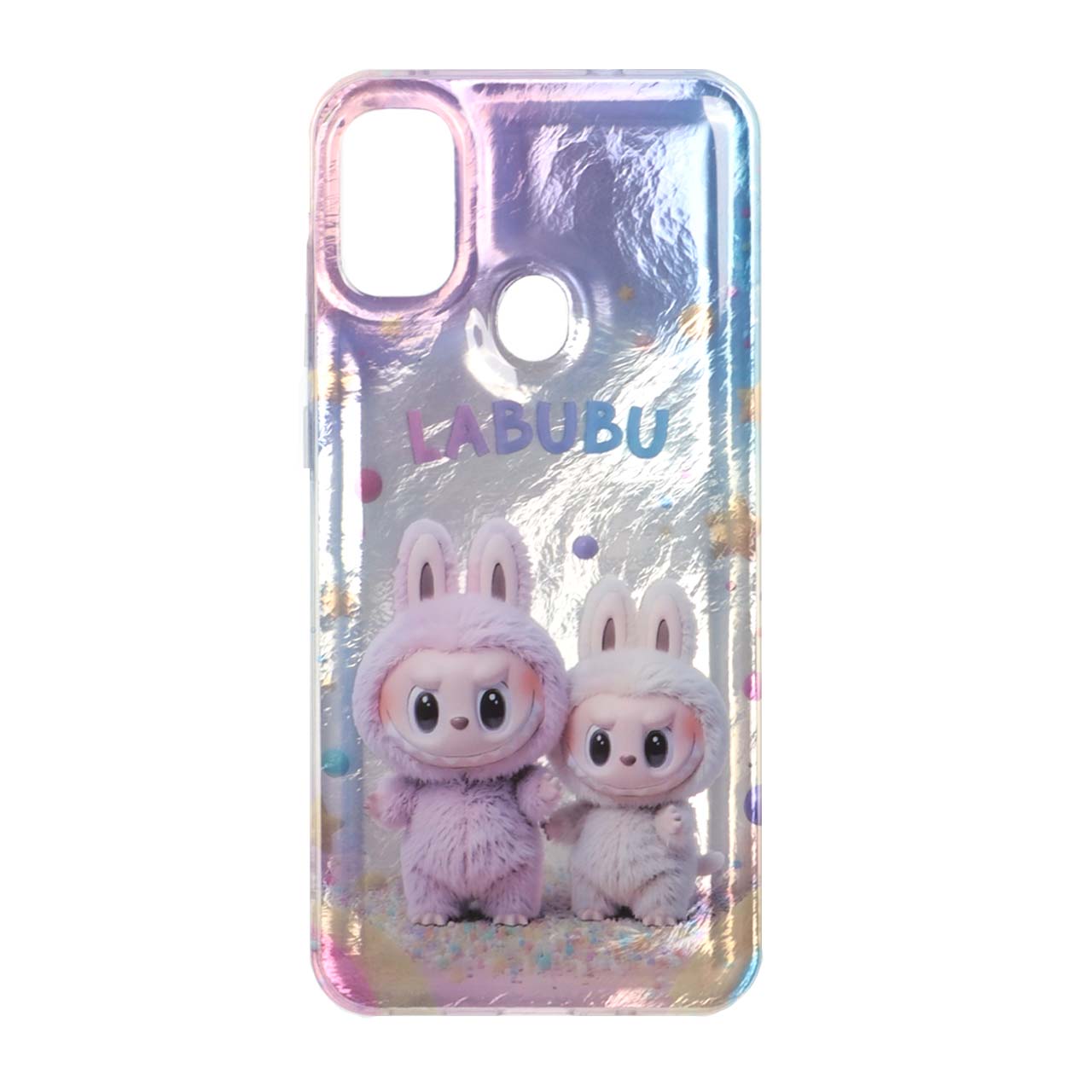 1555612 قاب اطلسی Labubu دور ژله ای Samsung Galaxy A11 / M11 - طرح 129 - تصویر 1