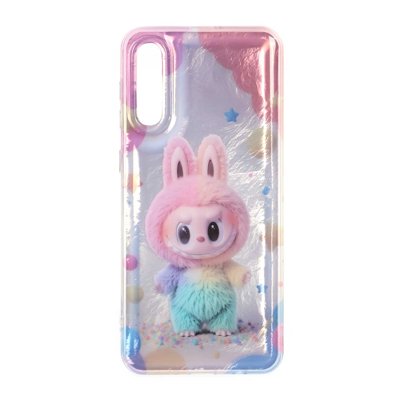 1555670 قاب اطلسی Labubu دور ژله ای Samsung Galaxy A50 / A50s / A30s - طرح 158 - تصویر 1