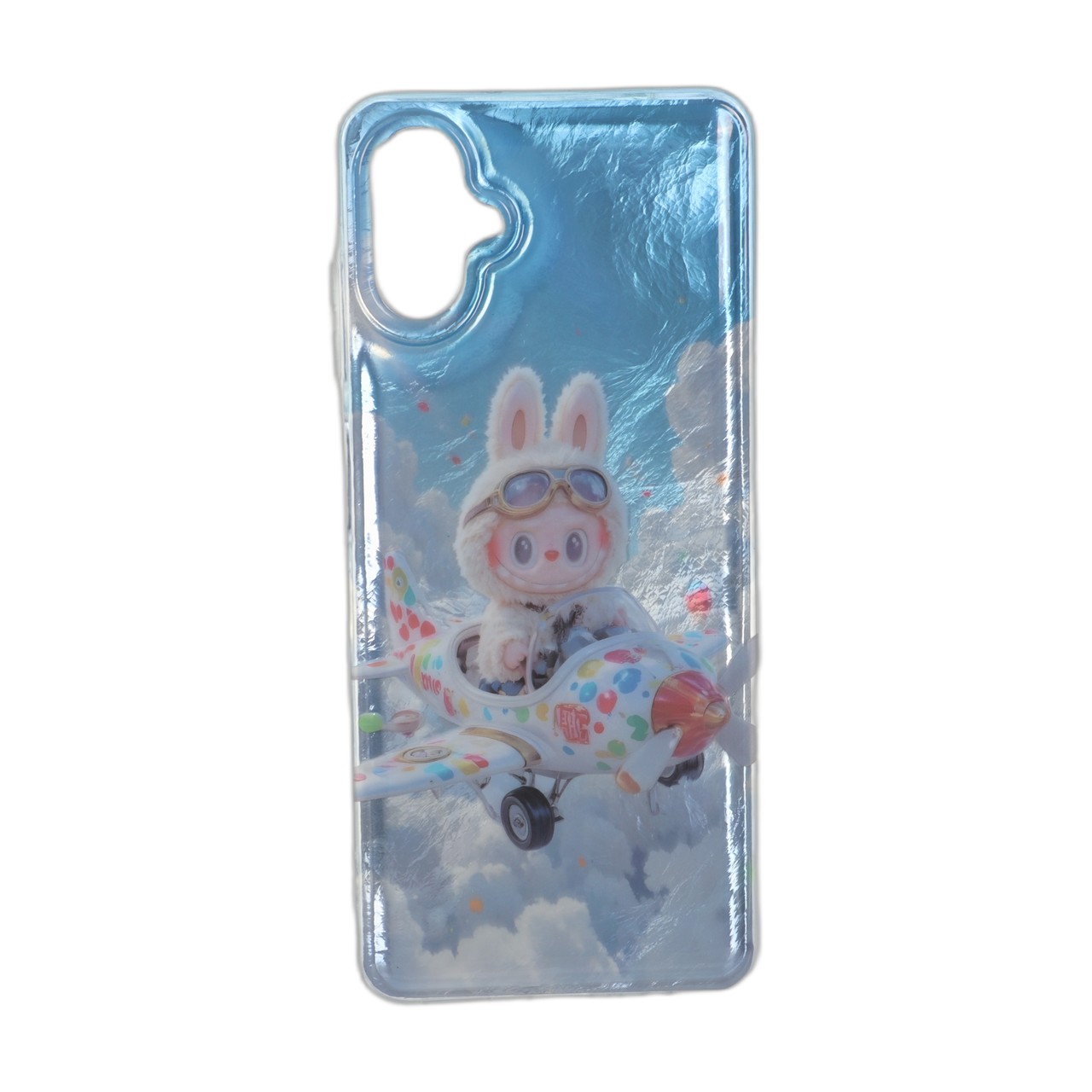 1555702 قاب اطلسی Labubu دور ژله ای Samsung Galaxy A06 - طرح 174 - تصویر 1