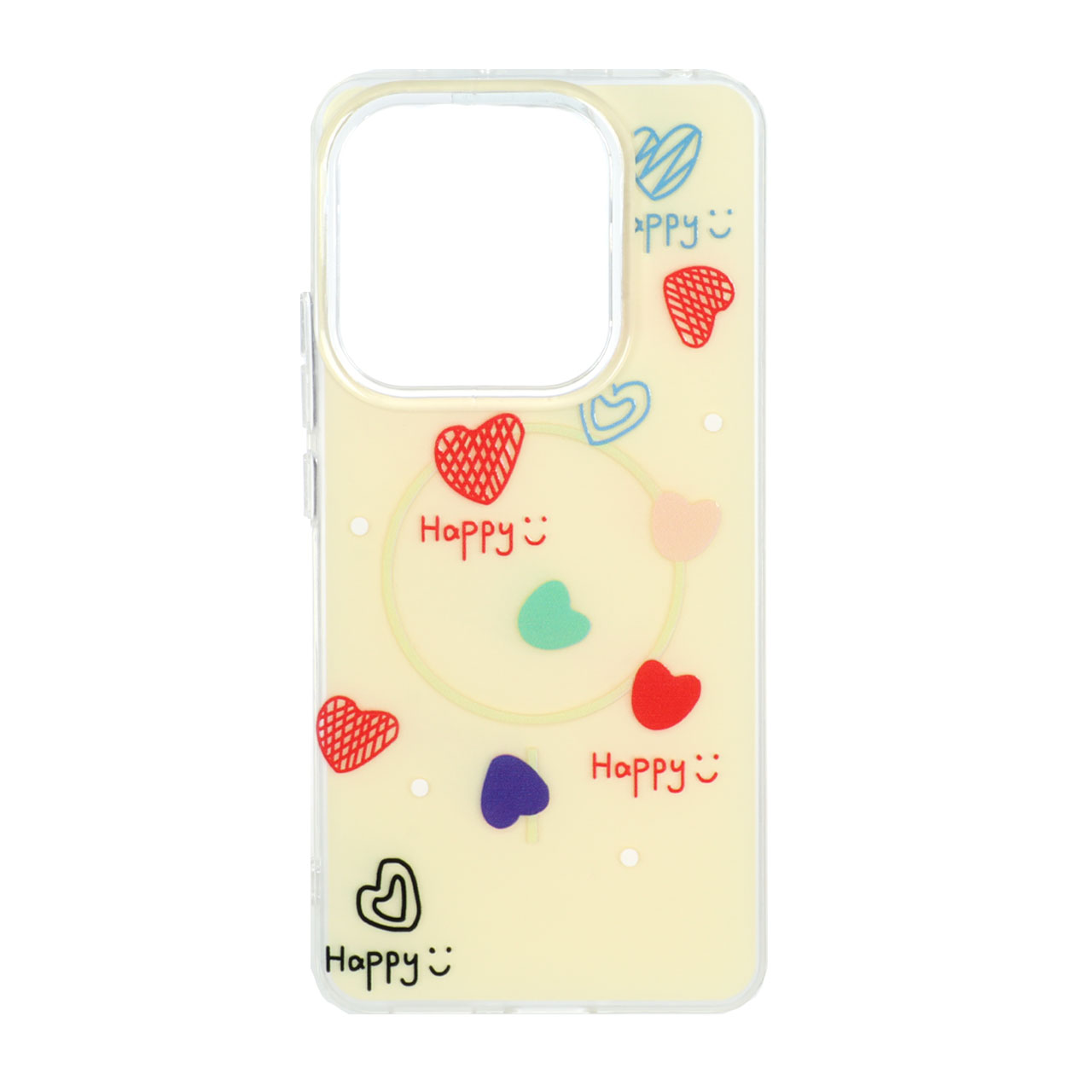 1555854 قاب پشت سخت دور ژله ای طرح مگ سیف برجسته Xiaomi Redmi Note 14 4G - کد 23 - تصویر 1