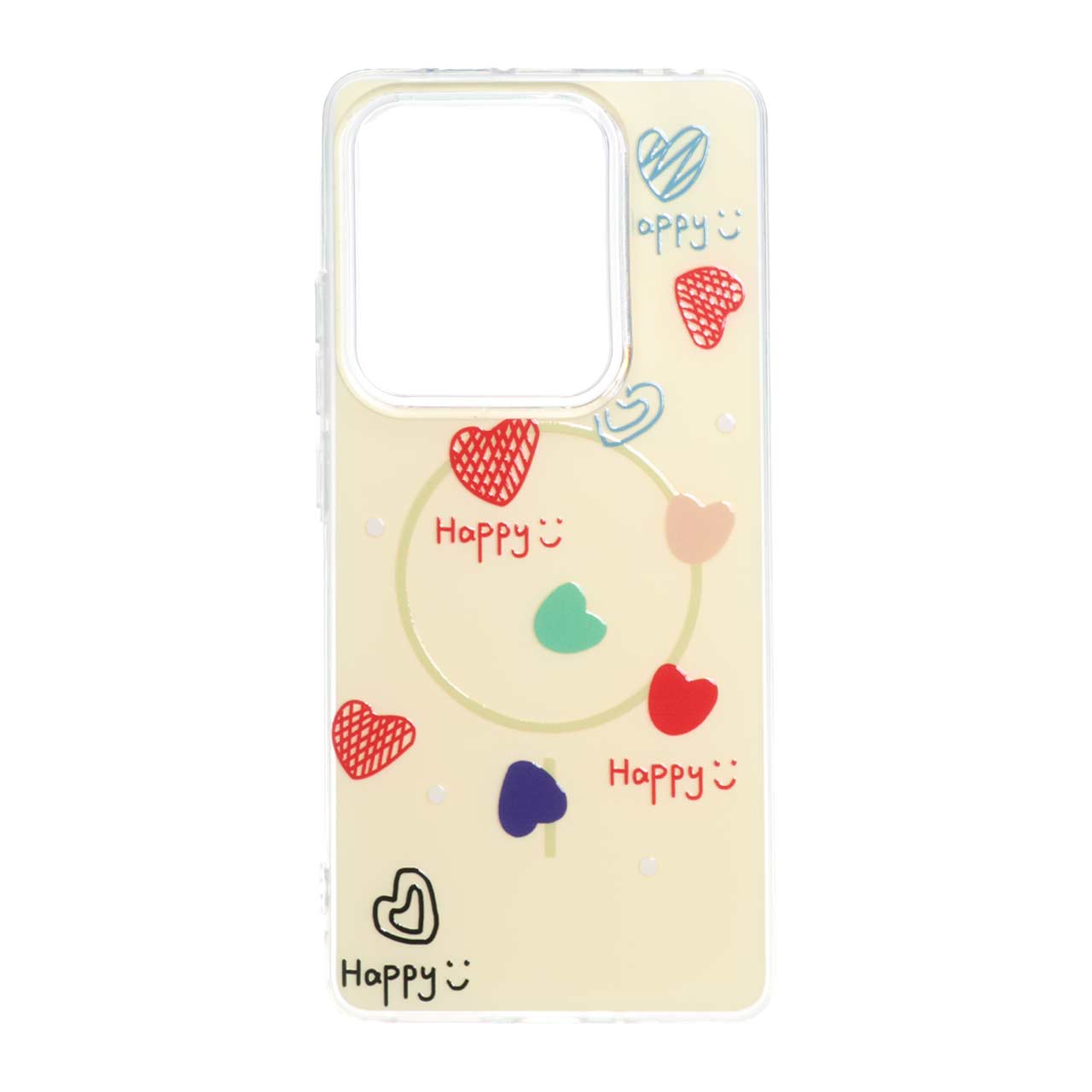 1556014 قاب پشت سخت دور ژله ای طرح مگ سیف برجسته Xiaomi Redmi Note 14S / Note 13 Pro 4G / Poco M6 Pro 4G - کد 103 - تصویر 1