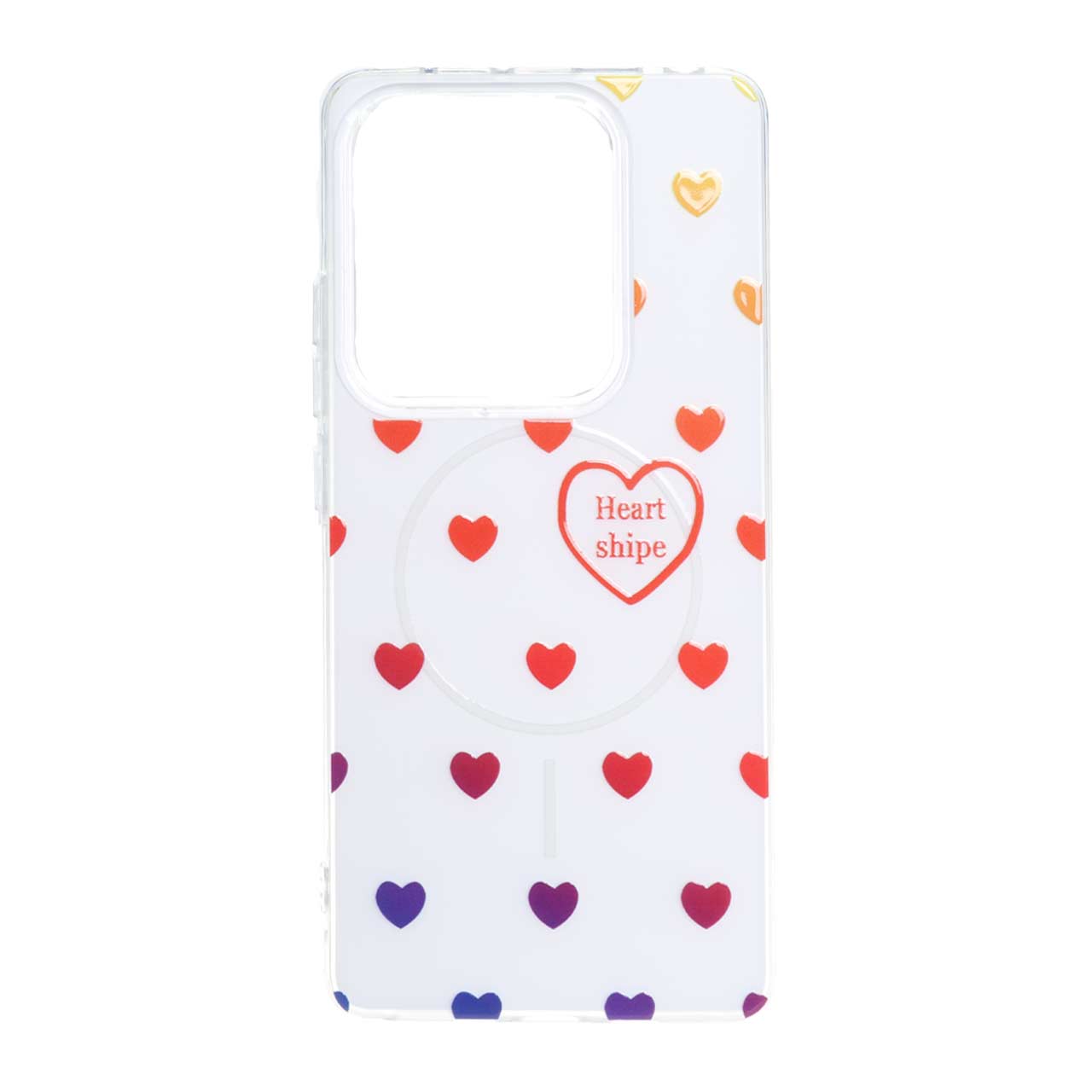 1556020 قاب پشت سخت دور ژله ای طرح مگ سیف برجسته Xiaomi Redmi Note 14S / Note 13 Pro 4G / Poco M6 Pro 4G - کد 106 - تصویر 1