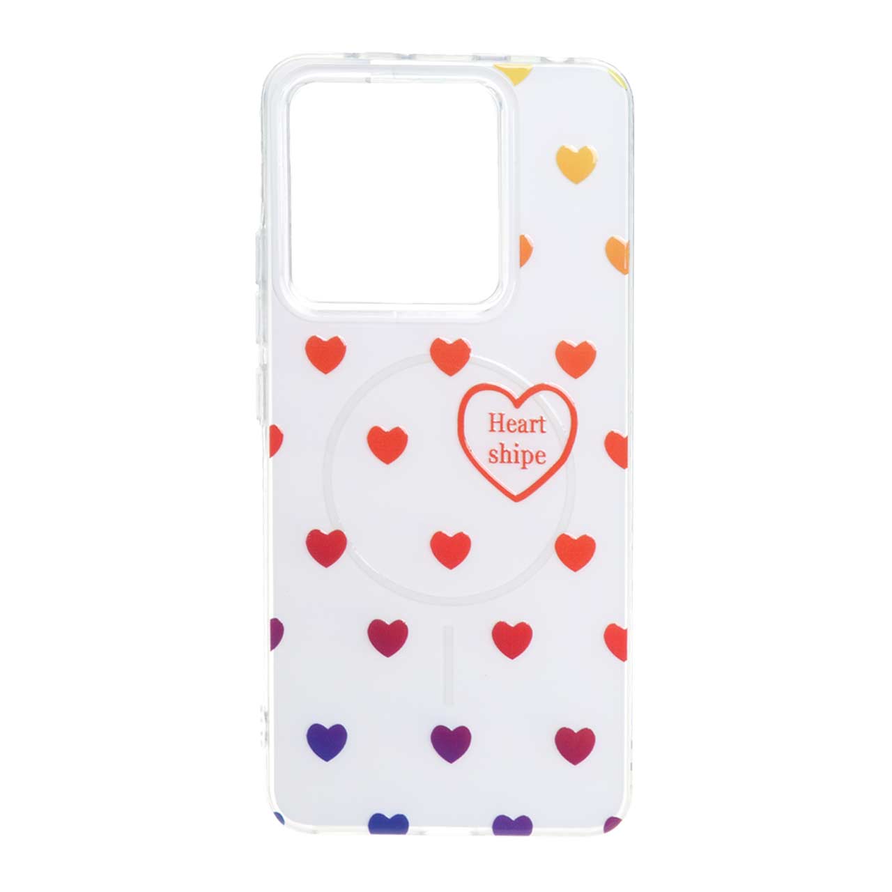 1556054 قاب پشت سخت دور ژله ای طرح مگ سیف برجسته Xiaomi Redmi Note 13 4G - کد 123 - تصویر 1