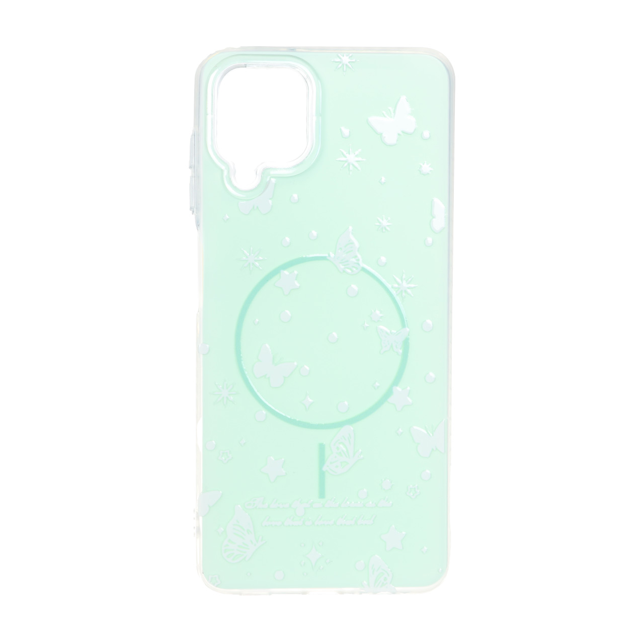 1556232 قاب پشت سخت دور ژله ای طرح مگ سیف برجسته Samsung Galaxy A12 / M12 / F12 - کد 212 - تصویر 1