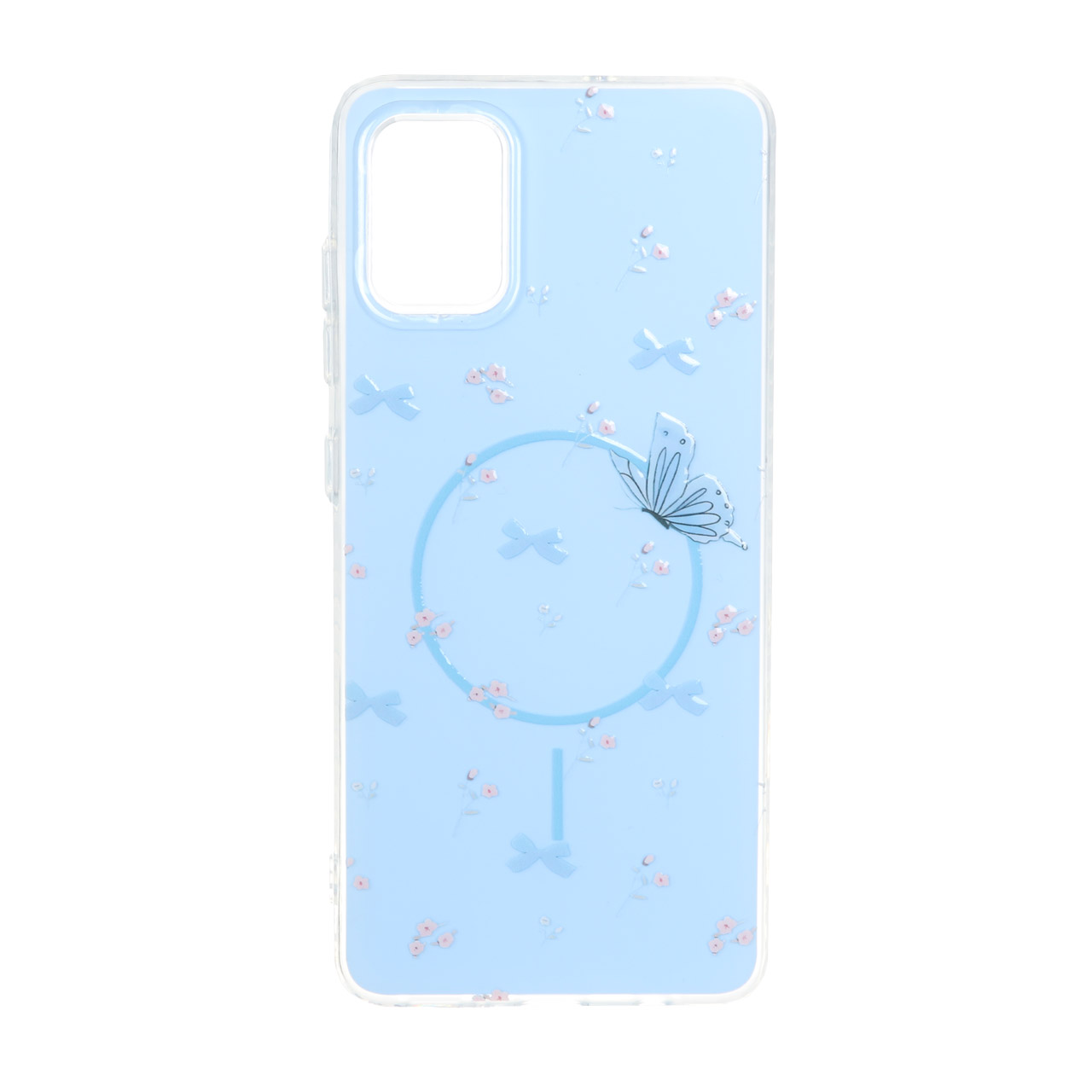 1556246 قاب پشت سخت دور ژله ای طرح مگ سیف برجسته Samsung Galaxy A51 / M40s - کد 219 - تصویر 1