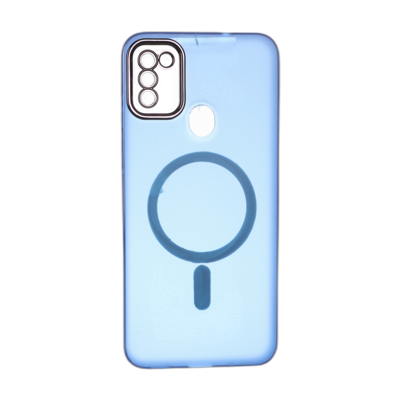 1556424 قاب Life Time مات طرح مگ سیف Samsung Galaxy A11 / M11 - آبی - تصویر 1